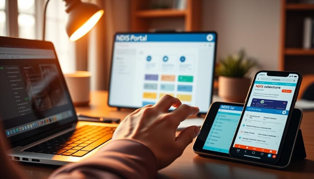 NDIS Portal navigation tips