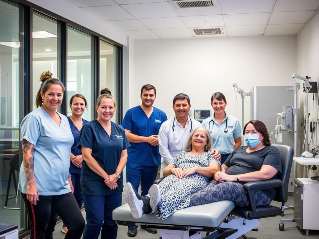 Allied health professionals providing care in Perth